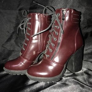 Heeled Ankle Booties size 6.5